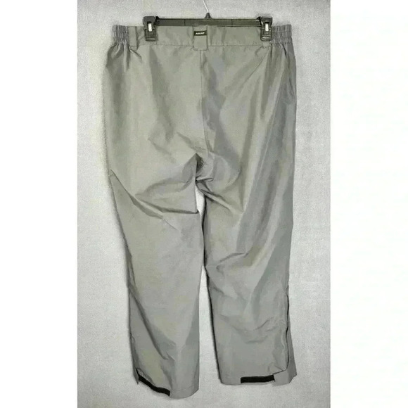 Ariat Pants Men’s Large Regular Gray Rebar Stormshell Waterproof Workwear Rain - Picture 5 of 11